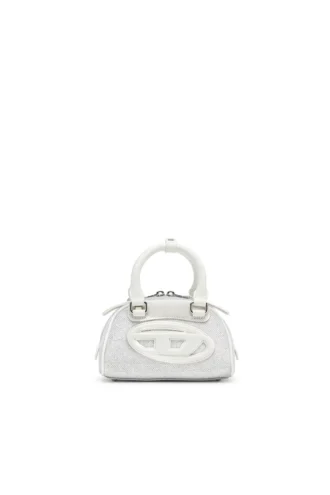 1dr dome crossbody 1DR Dome-Mini bowlingtas van lurexstof