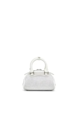 1dr dome crossbody 1DR Dome-Mini bowlingtas van lurexstof