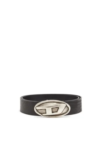 b-double d 4 cm riem met ovale D-gesp