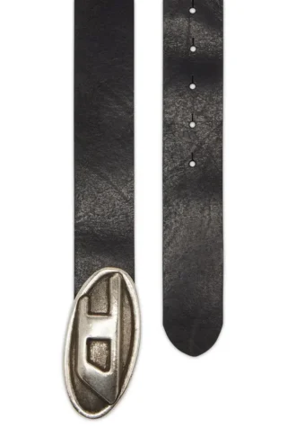 b-double d 4 cm riem met ovale D-gesp