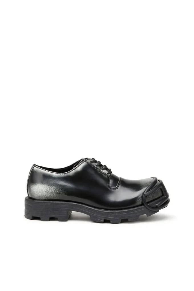 d-hammer so d D-Hammer-Derby schoenen in glanzend tweekleurig leer