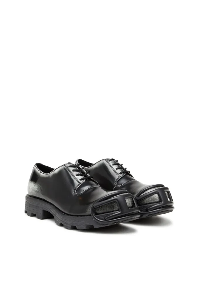 d-hammer so d D-Hammer-Derby schoenen in glanzend tweekleurig leer