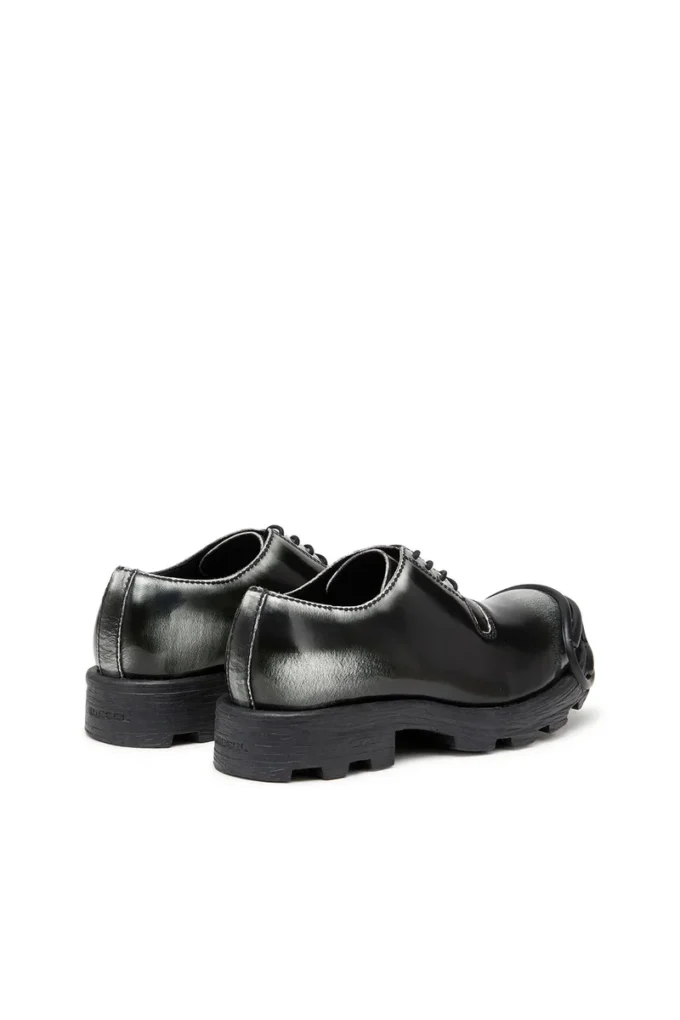d-hammer so d D-Hammer-Derby schoenen in glanzend tweekleurig leer