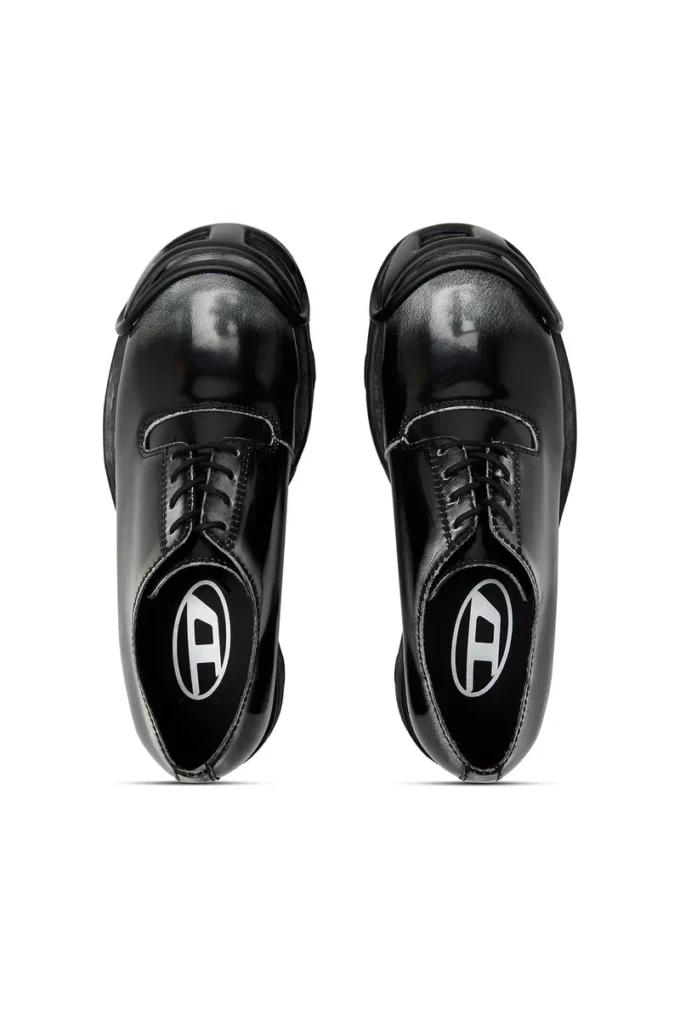 d-hammer so d D-Hammer-Derby schoenen in glanzend tweekleurig leer