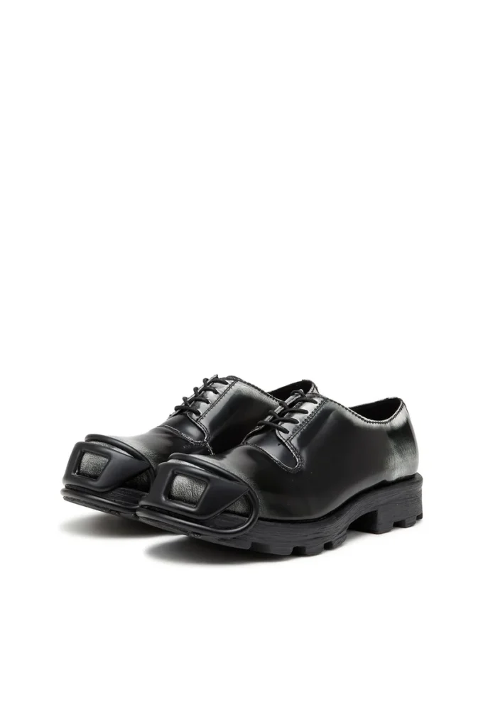 d-hammer so d D-Hammer-Derby schoenen in glanzend tweekleurig leer