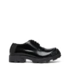 d-hammer so d D-Hammer-Leren veterschoenen met ovale D-neus
