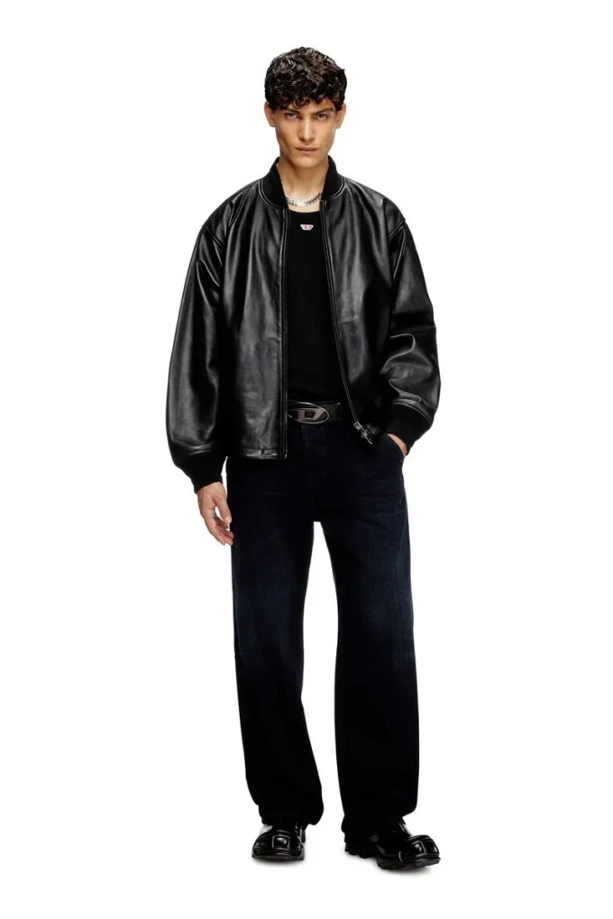 d-hammer so d D-Hammer-Leren veterschoenen met ovale D-neus