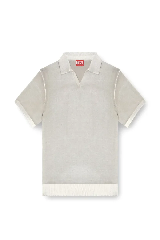 k-lorenzo-ss Polo met korte mouwen en omgekeerde print