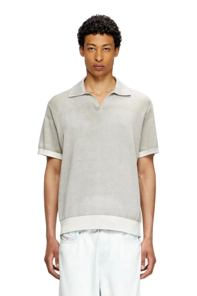 k-lorenzo-ss Polo met korte mouwen en omgekeerde print