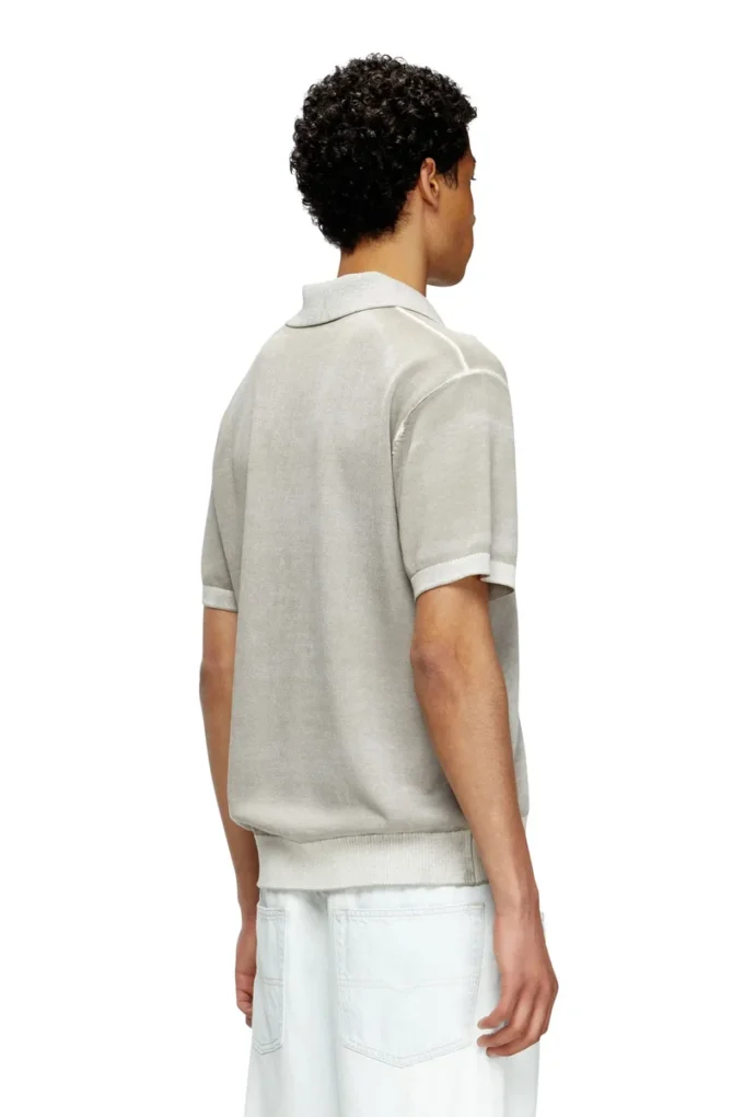 k-lorenzo-ss Polo met korte mouwen en omgekeerde print