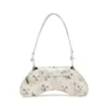 play crossbody Play-schoudertas van bedrukt glanzend PU