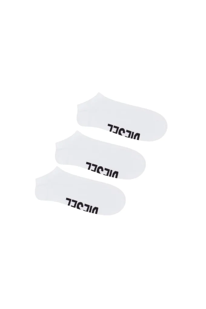 skm-gost-threepack 3-pack laag uitgesneden logo-voetsokken