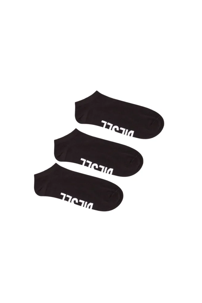 skm-gost-threepack 3-pack laag uitgesneden logo-voetsokken
