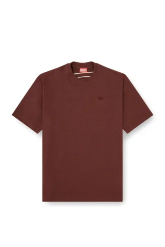 t-boggy-megoval-d T-shirt met maxi ovaal D-borduursel