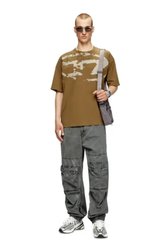 t-boxt-n14 T-shirt met distressed logo