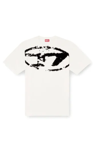 t-boxt-n14 T-shirt met distressed logo