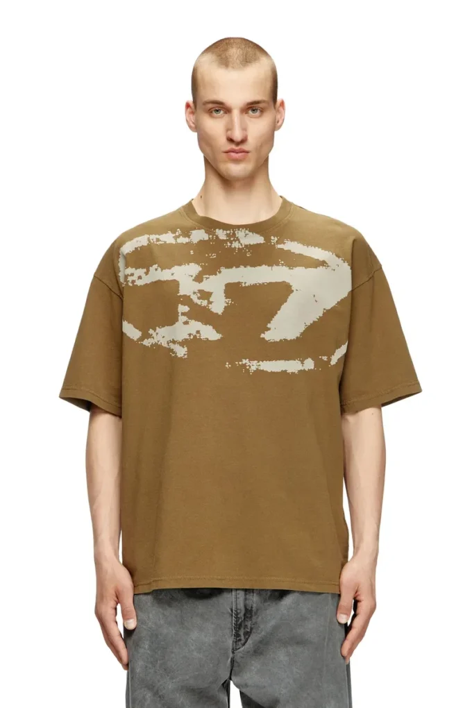 t-boxt-n14 T-shirt met distressed logo