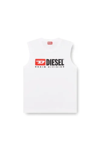t-isco-div Tanktop met logo op de borst