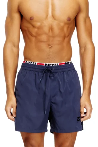 visper-41-d-core Middelgrote zwemshort met logoprint